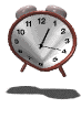 reloj corriendo